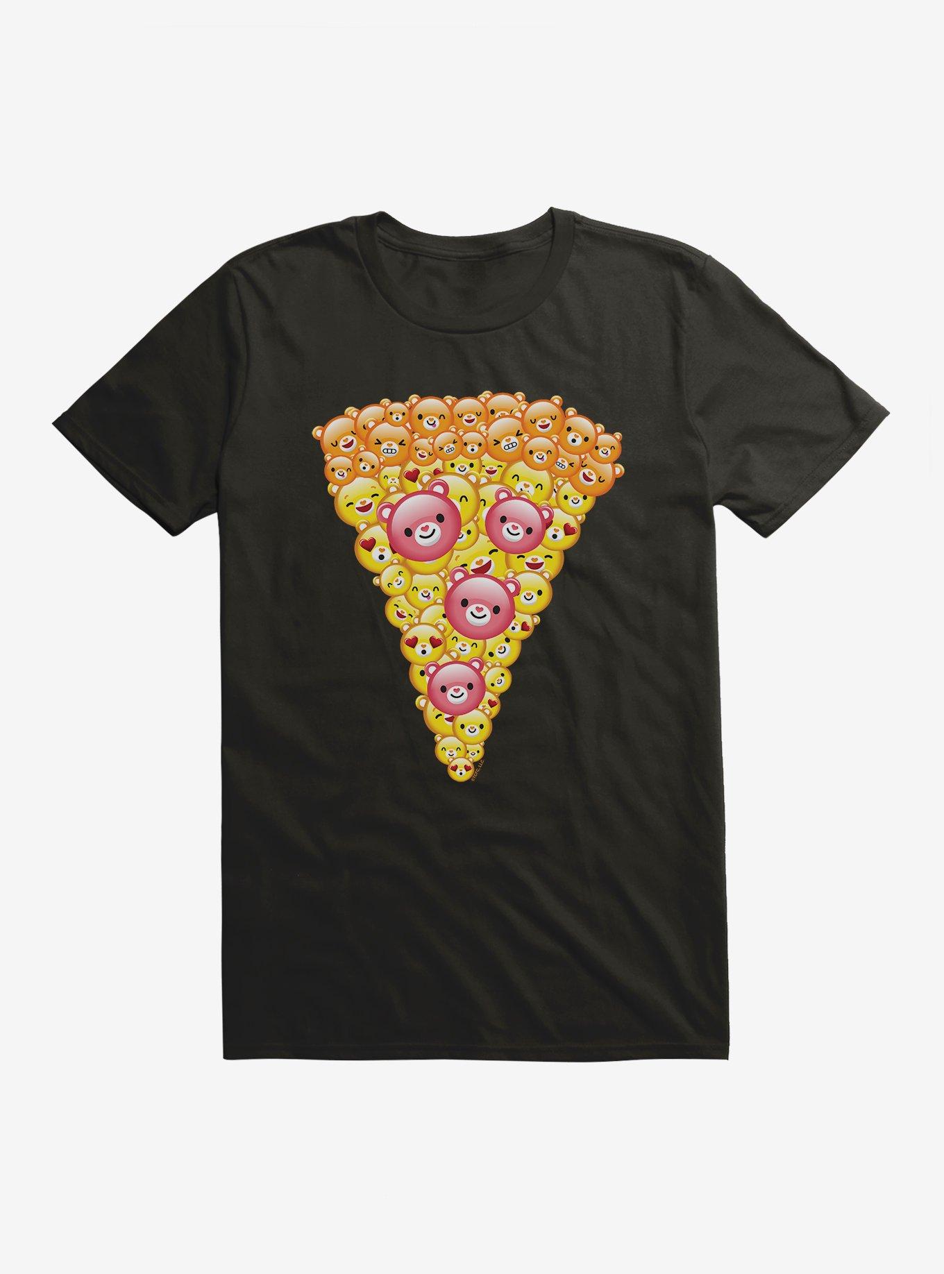 Care Bears Pizza Slice Icons T-Shirt | Hot Topic