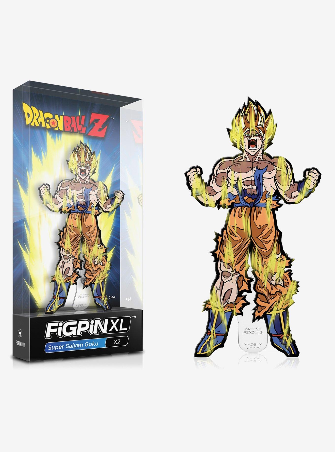 FiGPiN XL Dragon Ball Z Super Saiyan Goku Enamel Pin, , hi-res