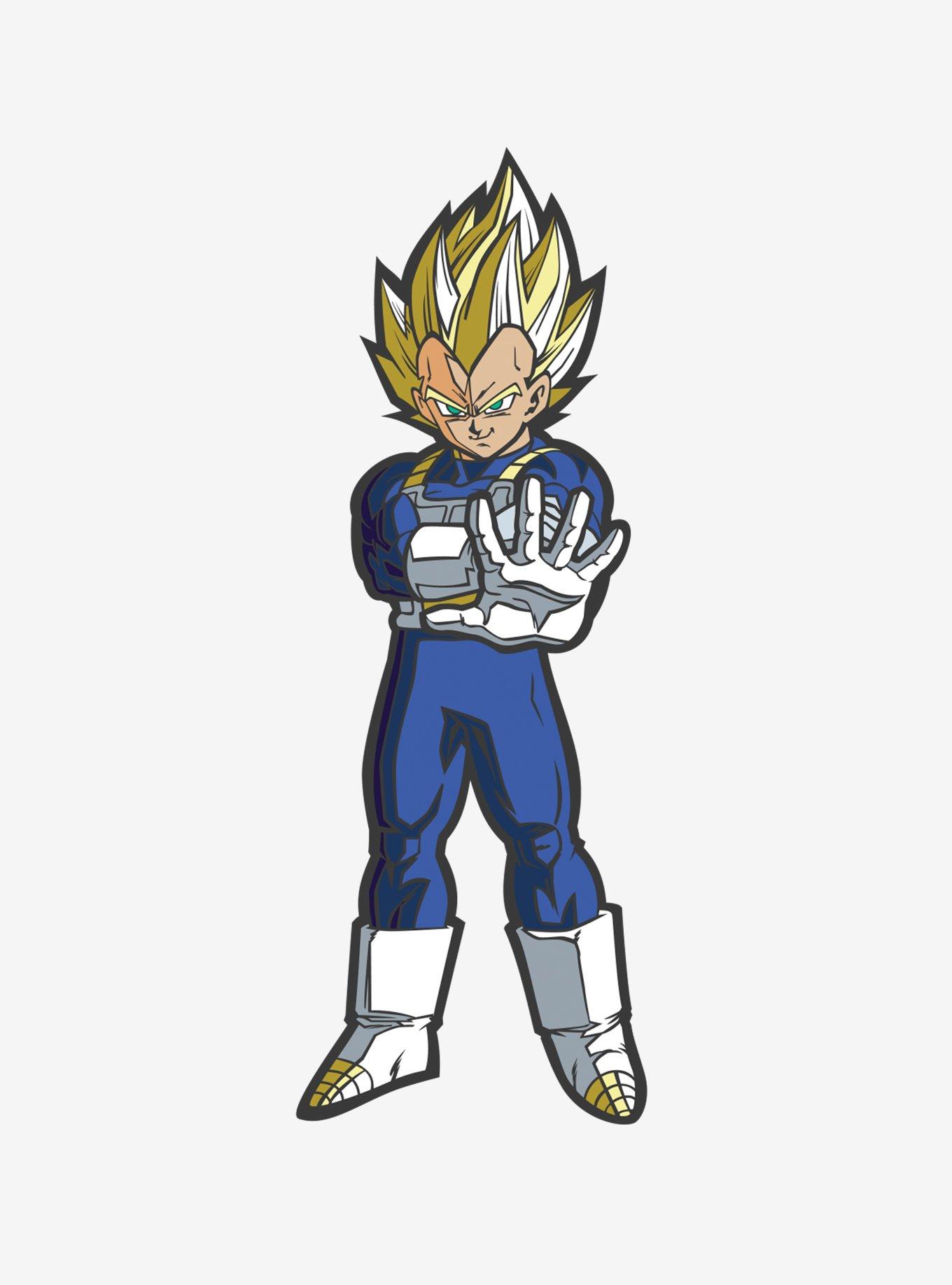 FiGPiN Dragon Ball Z Super Saiyan Vegeta Enamel Pin | BoxLunch