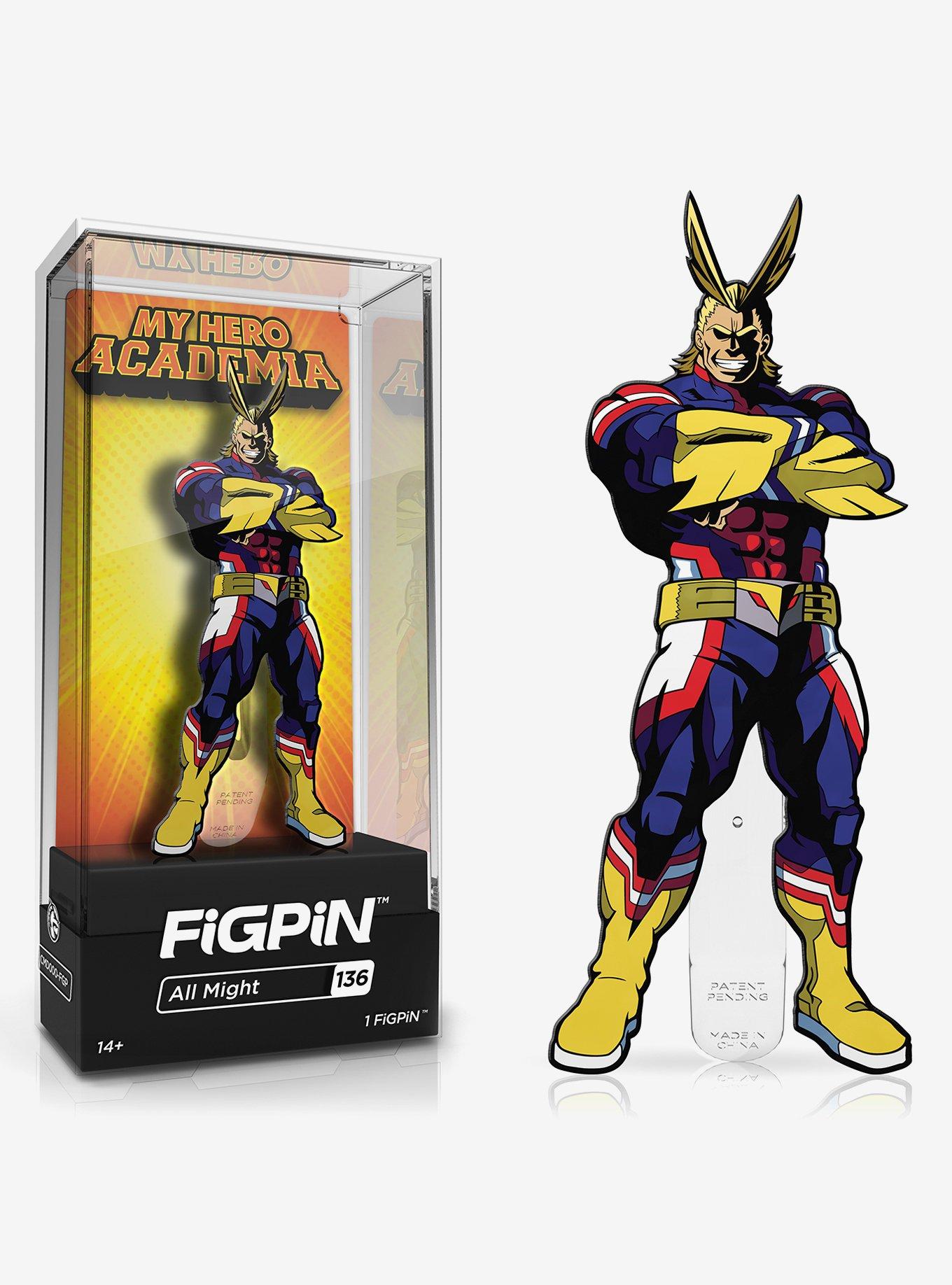 FiGPiN My Hero Academia All Might Arms Crossed Enamel Pin, , hi-res