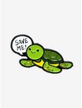 Save The Turtles Enamel Pin, , hi-res