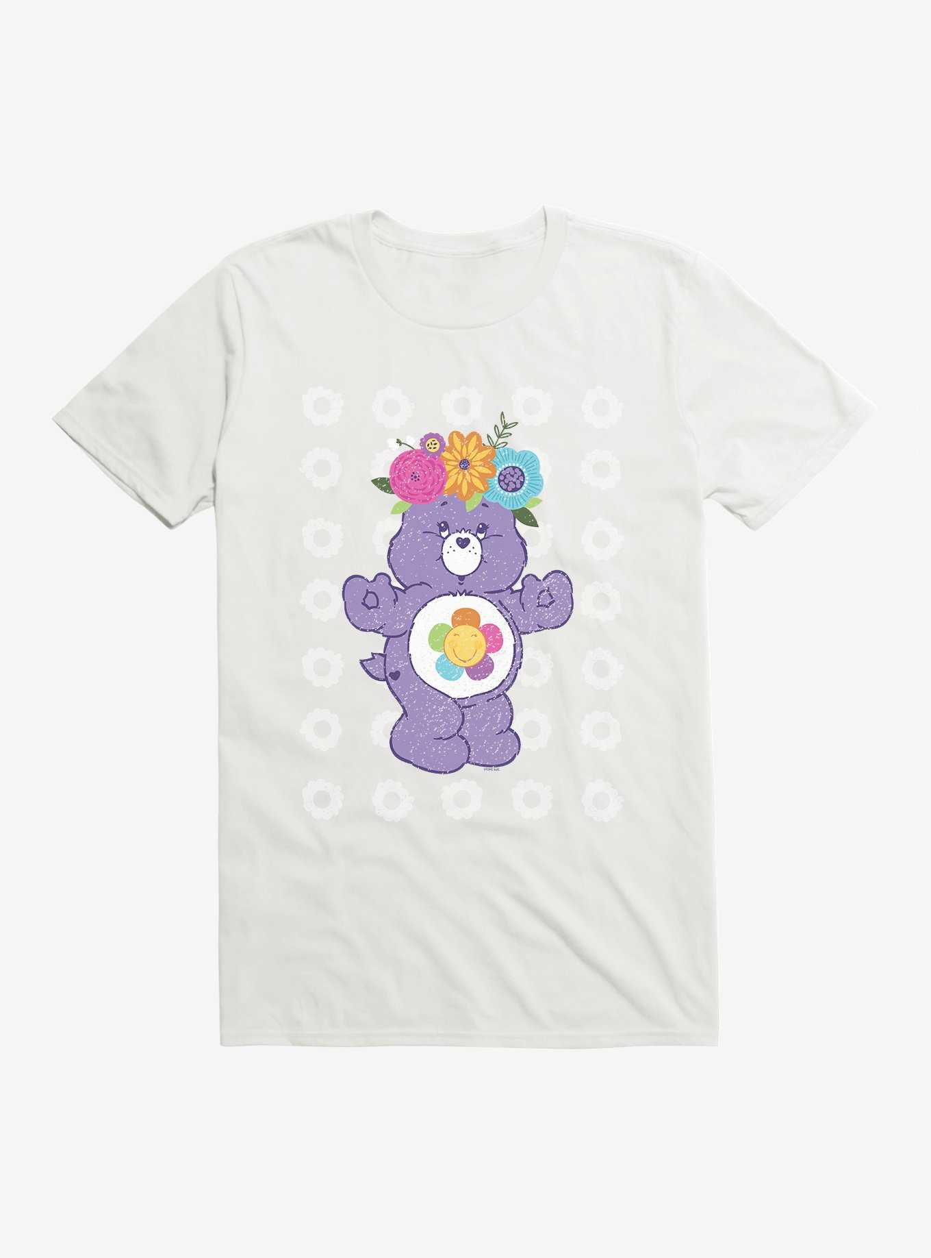 Care Bears Harmony Bear Floral T-Shirt, , hi-res