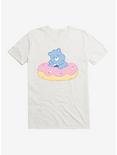 Care Bears Grumpy Bear Donut T-Shirt, WHITE, hi-res