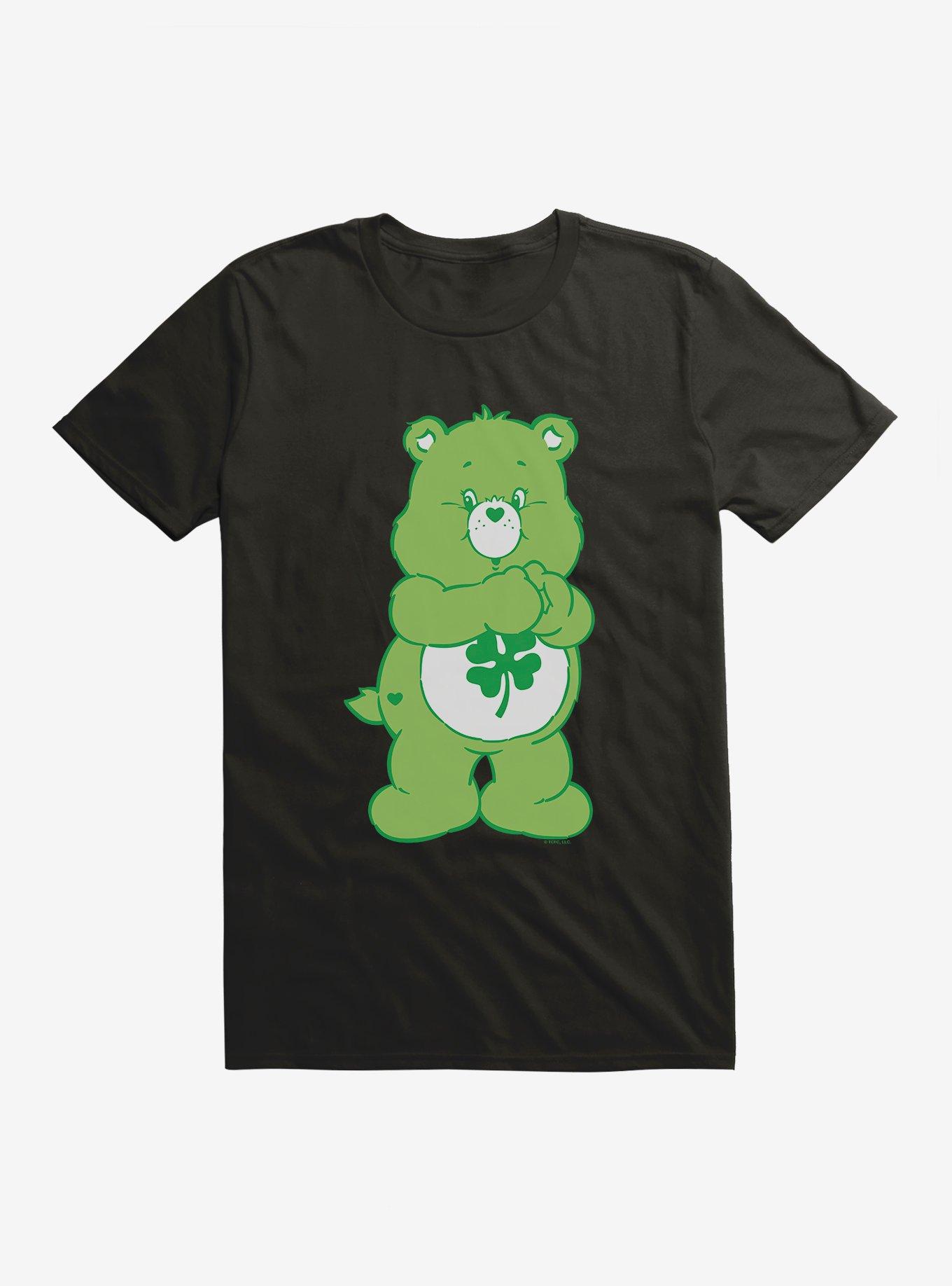 Care Bears Good Luck Bear Stare T-Shirt, BLACK, hi-res