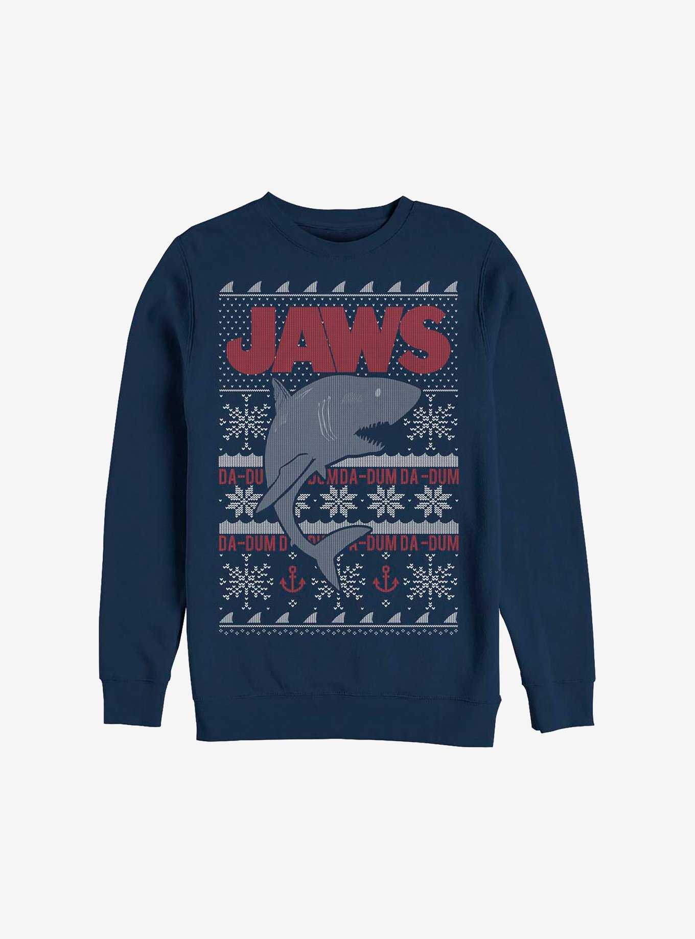 Jaws Ugly Christmas Sweater Sweatshirt, , hi-res