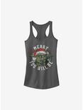 Star Wars Believe You Must Holiday Girls Tank Top, CHARCOAL, hi-res