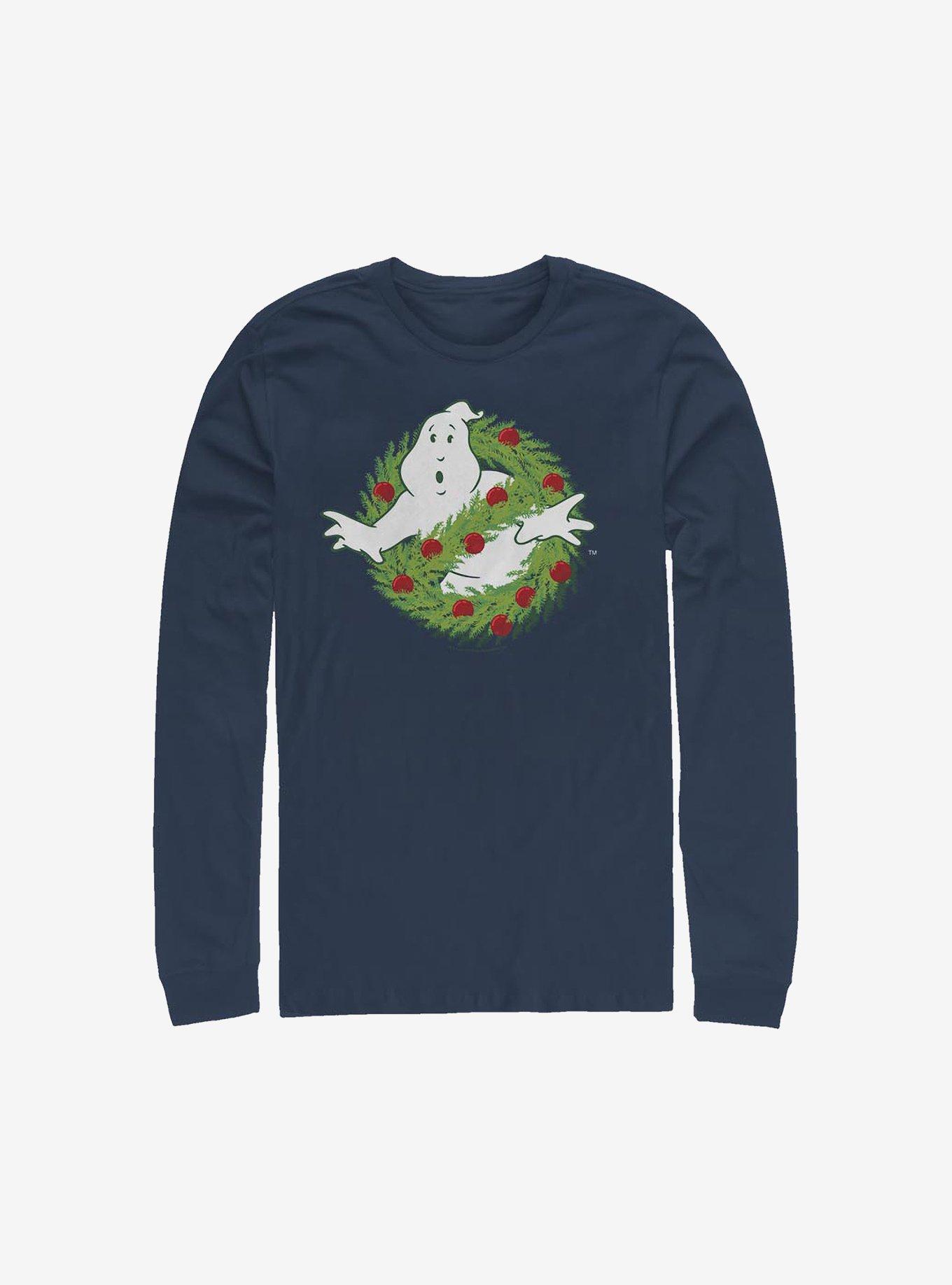 Ghostbusters Holiday Logo Long-Sleeve T-Shirt, , hi-res