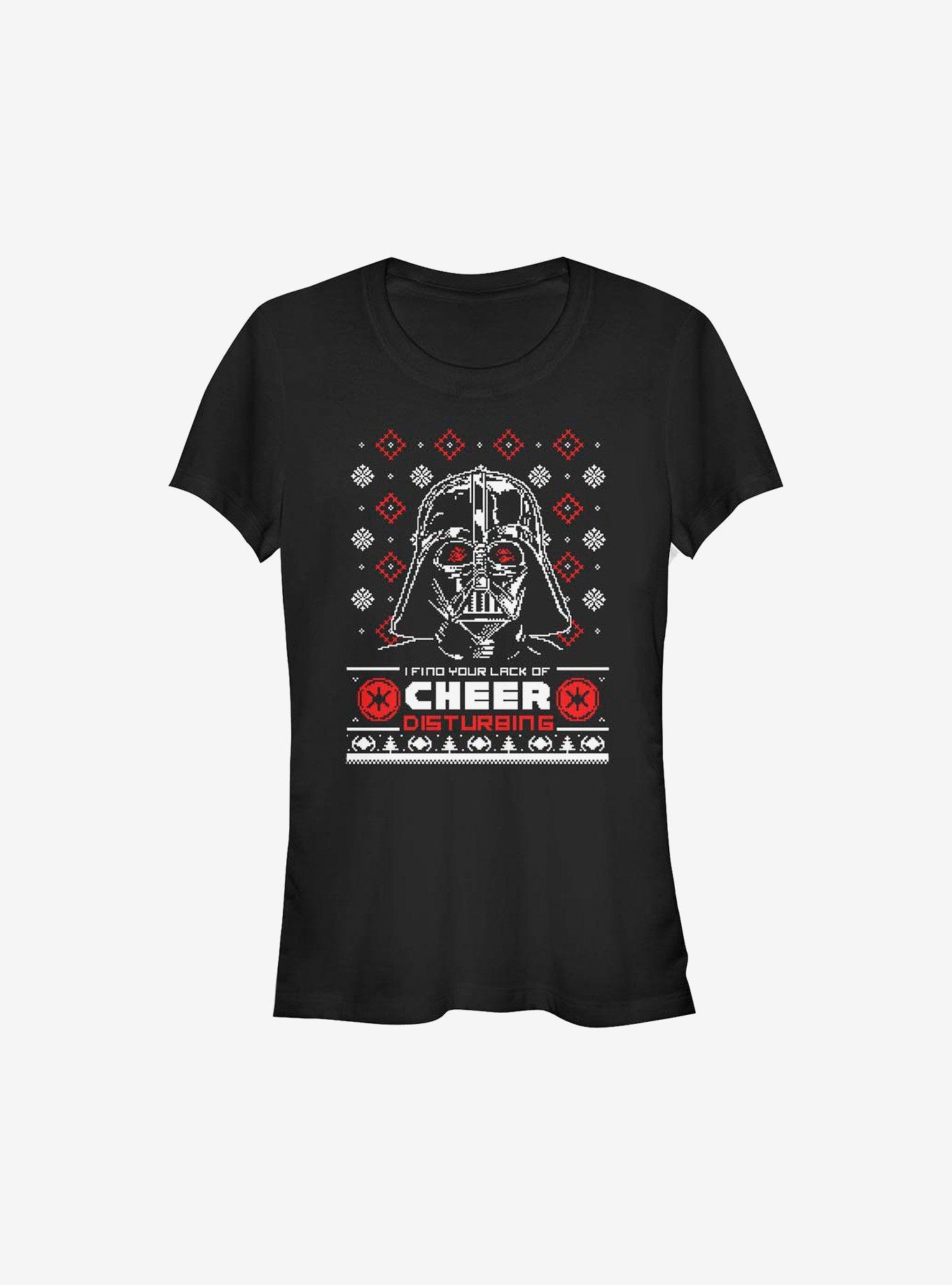 Star Wars Lack Of Cheer Ugly Christmas Sweater Girls T-Shirt