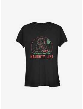 Star Wars Naughty List Holiday Girls T-Shirt, , hi-res