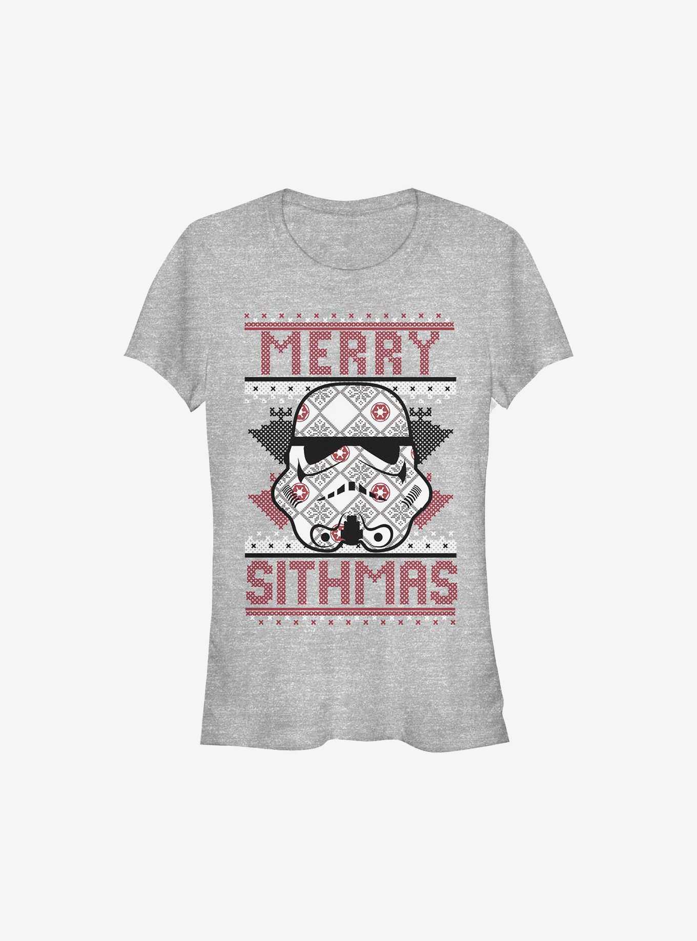 Star Wars Merry Sithmas Ugly Christmas Sweater Girls T-Shirt, , hi-res