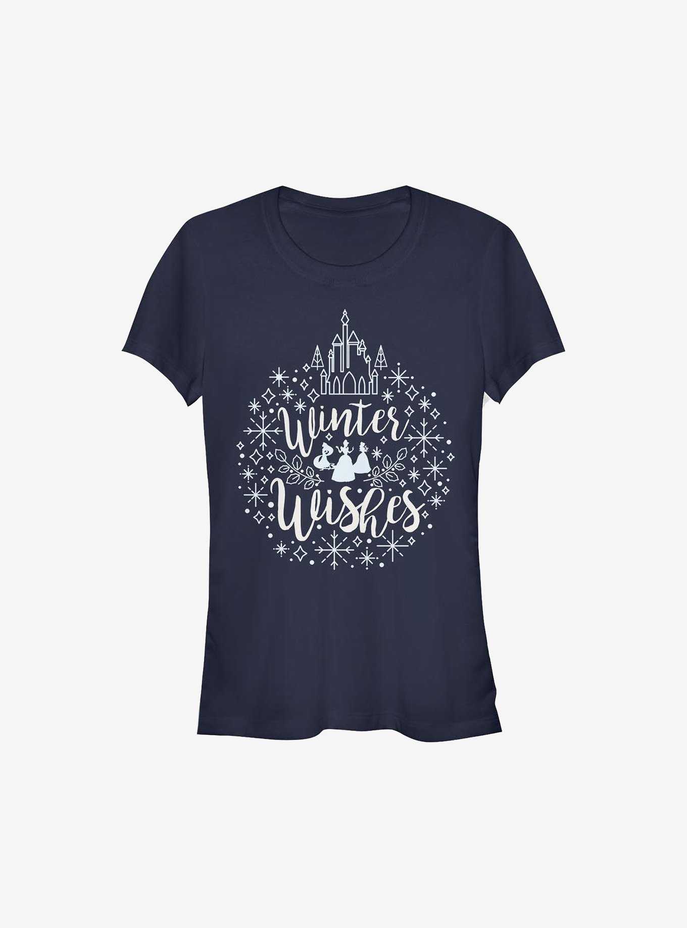 Disney Princesses Winter Wishes Holiday Girls T-Shirt, , hi-res