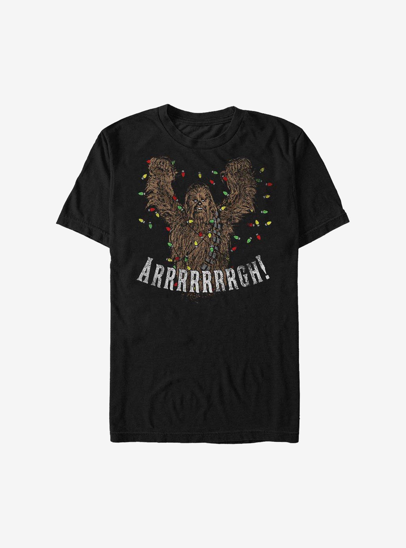 Star Wars Wookie Tree Holiday T-Shirt, , hi-res