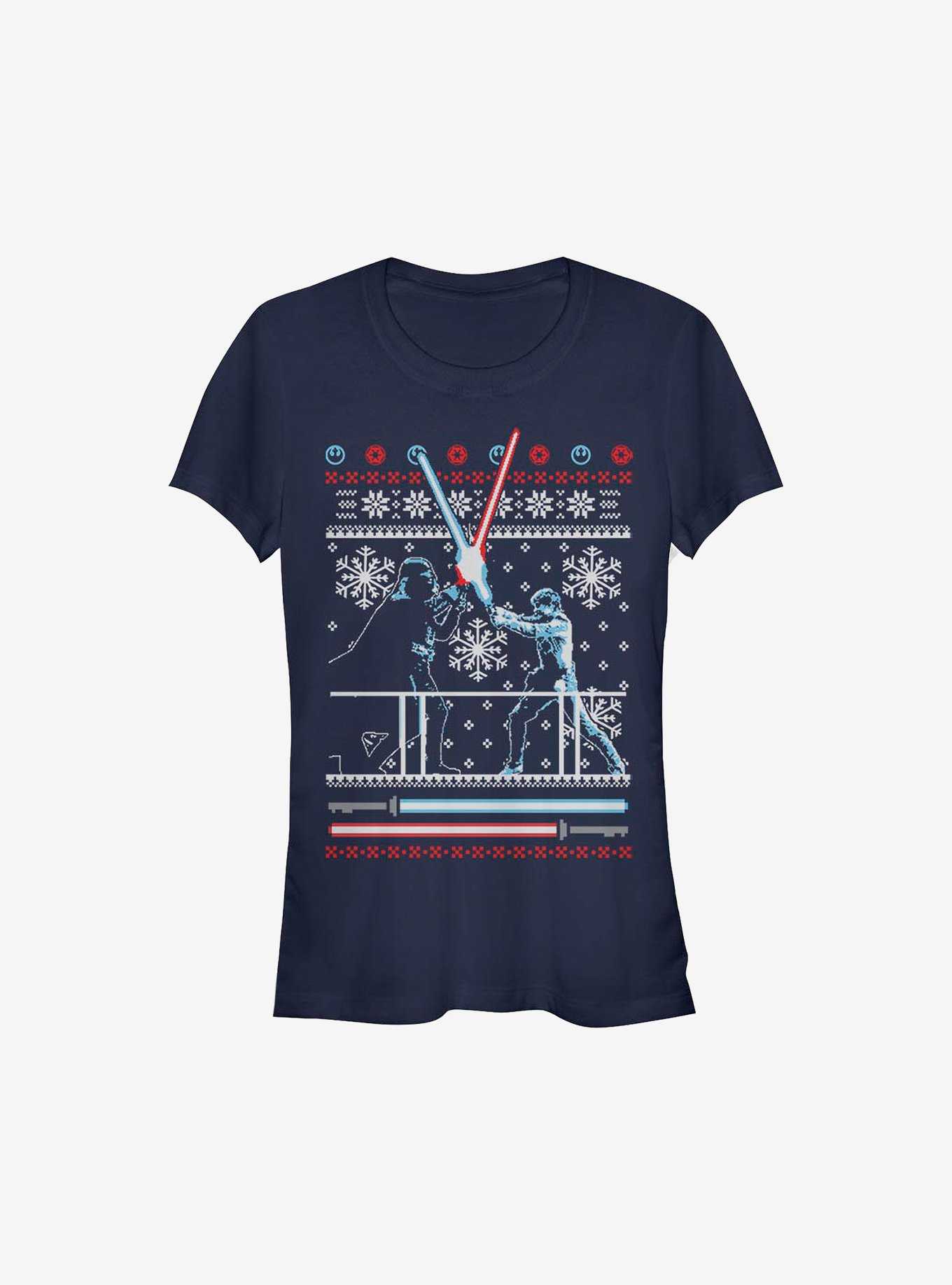 Star Wars Fued Ugly Christmas Sweater Girls T-Shirt, , hi-res