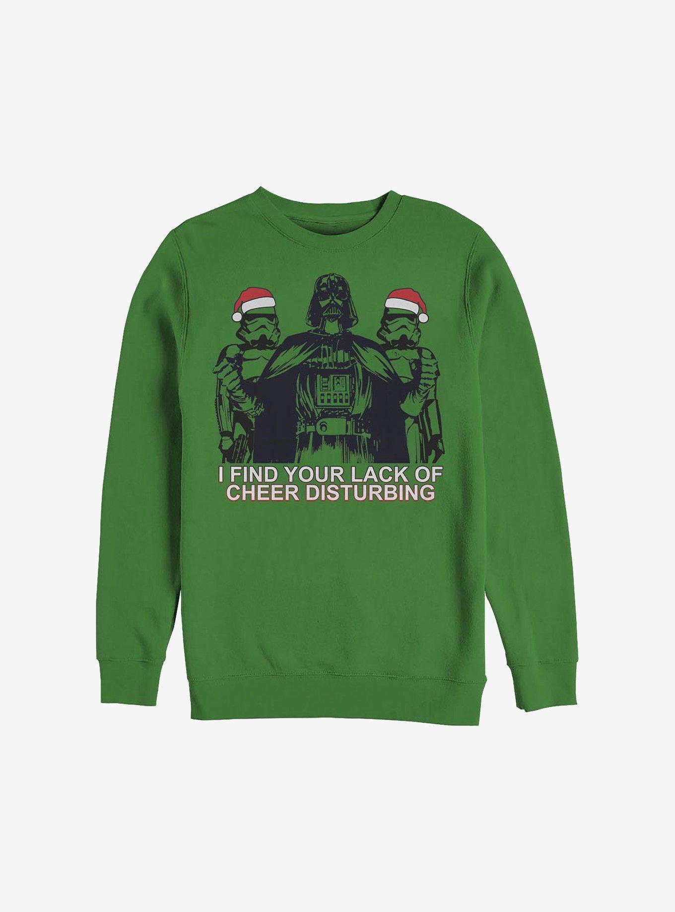 Star Wars Lack Of Cheer Holiday Sweatshirt, KELLY, hi-res