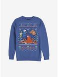 Disney Pixar Finding Nemo Sea Ugly Christmas Sweater Sweatshirt, ROYAL, hi-res