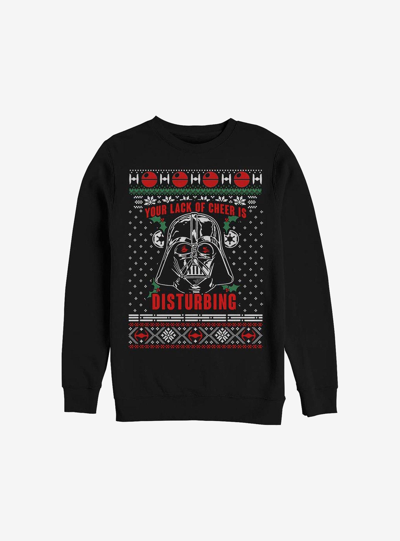 Star Wars Lack Of Cheer Holiday Sweatshirt, BLACK, hi-res