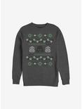 Star Wars Empire Holiday Ugly Christmas Sweater Sweatshirt, CHAR HTR, hi-res