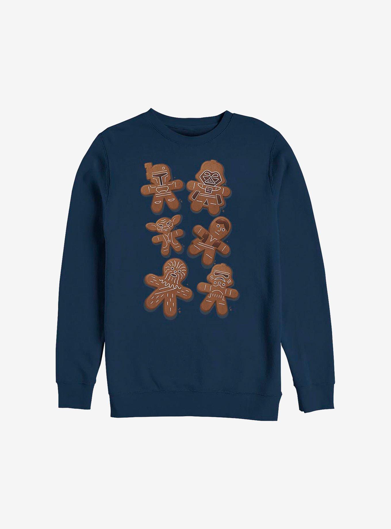 Star Wars Gingerbread Wars Sweatshirt, NAVY, hi-res