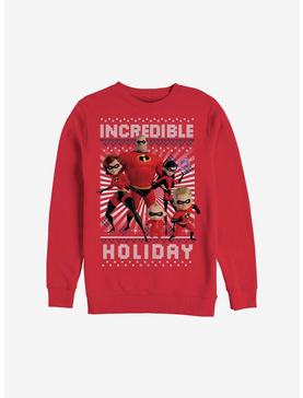 Disney Pixar The Incredibles Incredible Holiday Ugly Christmas Sweater Sweatshirt, , hi-res