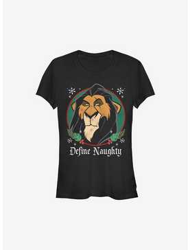 Disney The Lion King Define Naughty Holiday Girls T-Shirt, , hi-res