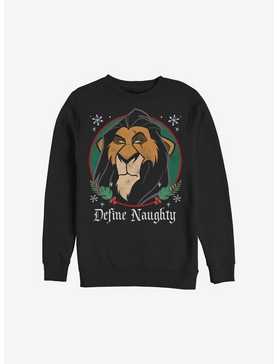 Disney The Lion King Define Naughty Holiday Sweatshirt, , hi-res
