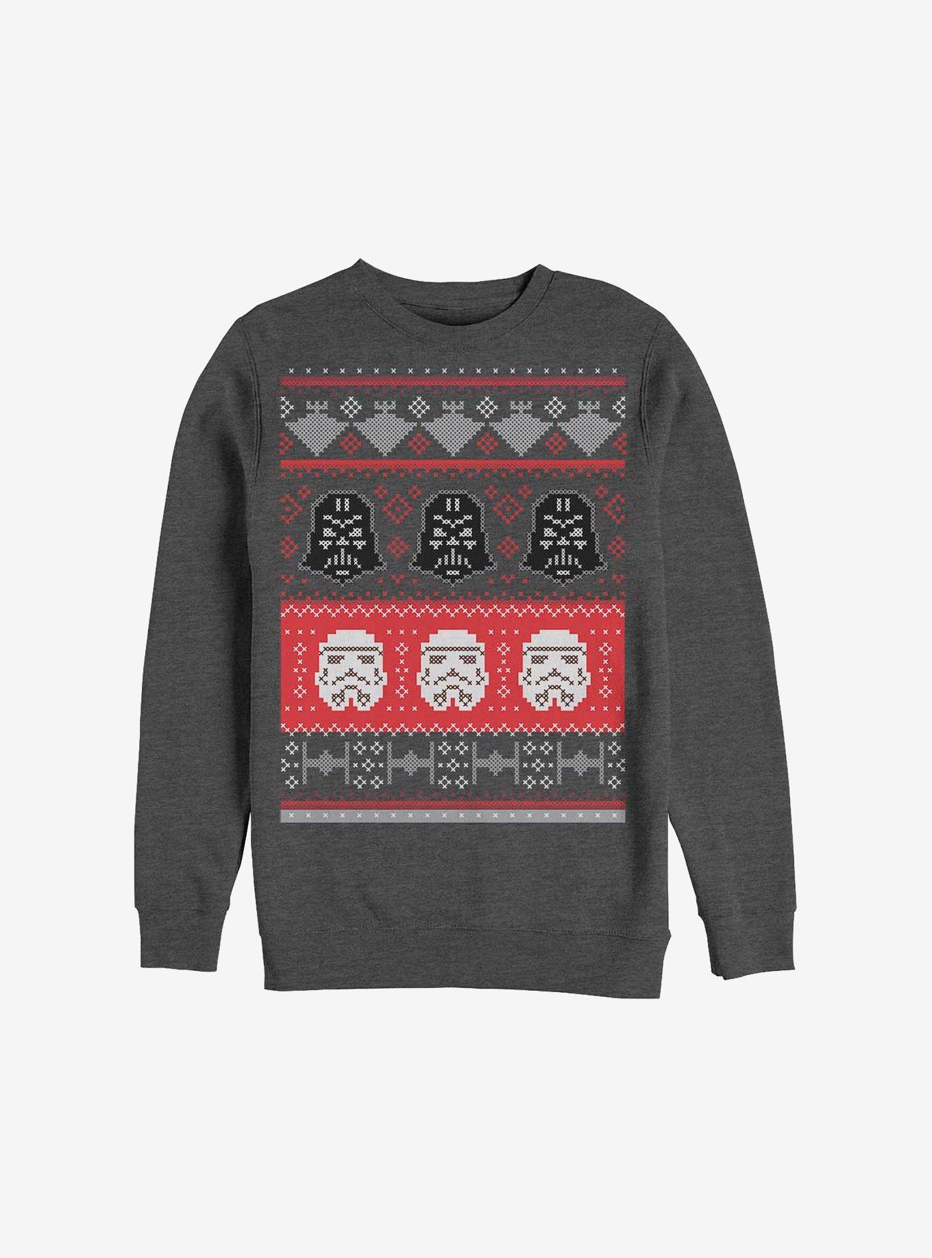 Star Wars Holiday Helmet Ugly Christmas Sweater Sweatshirt, , hi-res