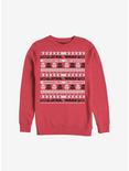 Star Wars Holiday Zags Ugly Christmas Sweater Sweatshirt, RED, hi-res
