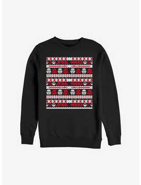Star Wars Holiday Zags Simplified Ugly Christmas Sweater Sweatshirt, , hi-res