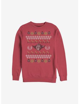 Star Wars Jedi Holiday Ugly Christmas Sweater Sweatshirt, , hi-res