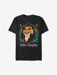 Disney The Lion King Define Naughty Holiday T-Shirt, BLACK, hi-res