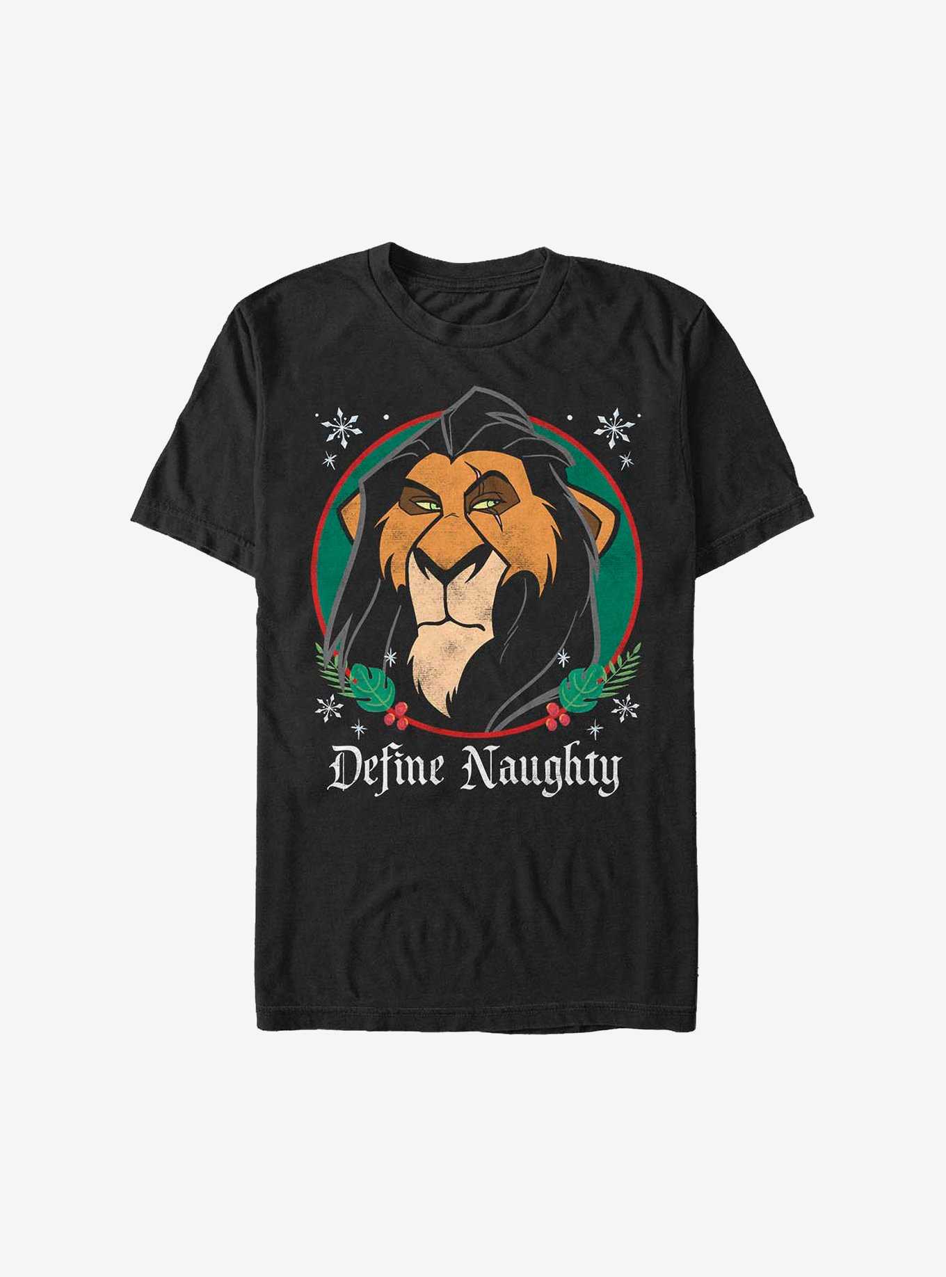Disney The Lion King Define Naughty Holiday T-Shirt, , hi-res