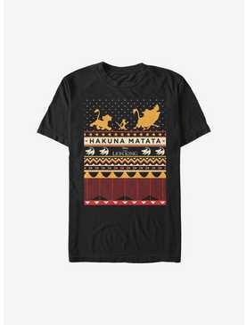 Disney The Lion King Hakuna My Knits Ugly Christmas Sweater T-Shirt, , hi-res