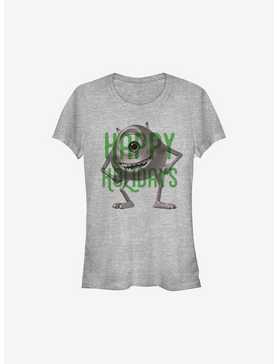 Disney Pixar Monsters University Holiday Girls T-Shirt, ATH HTR, hi-res