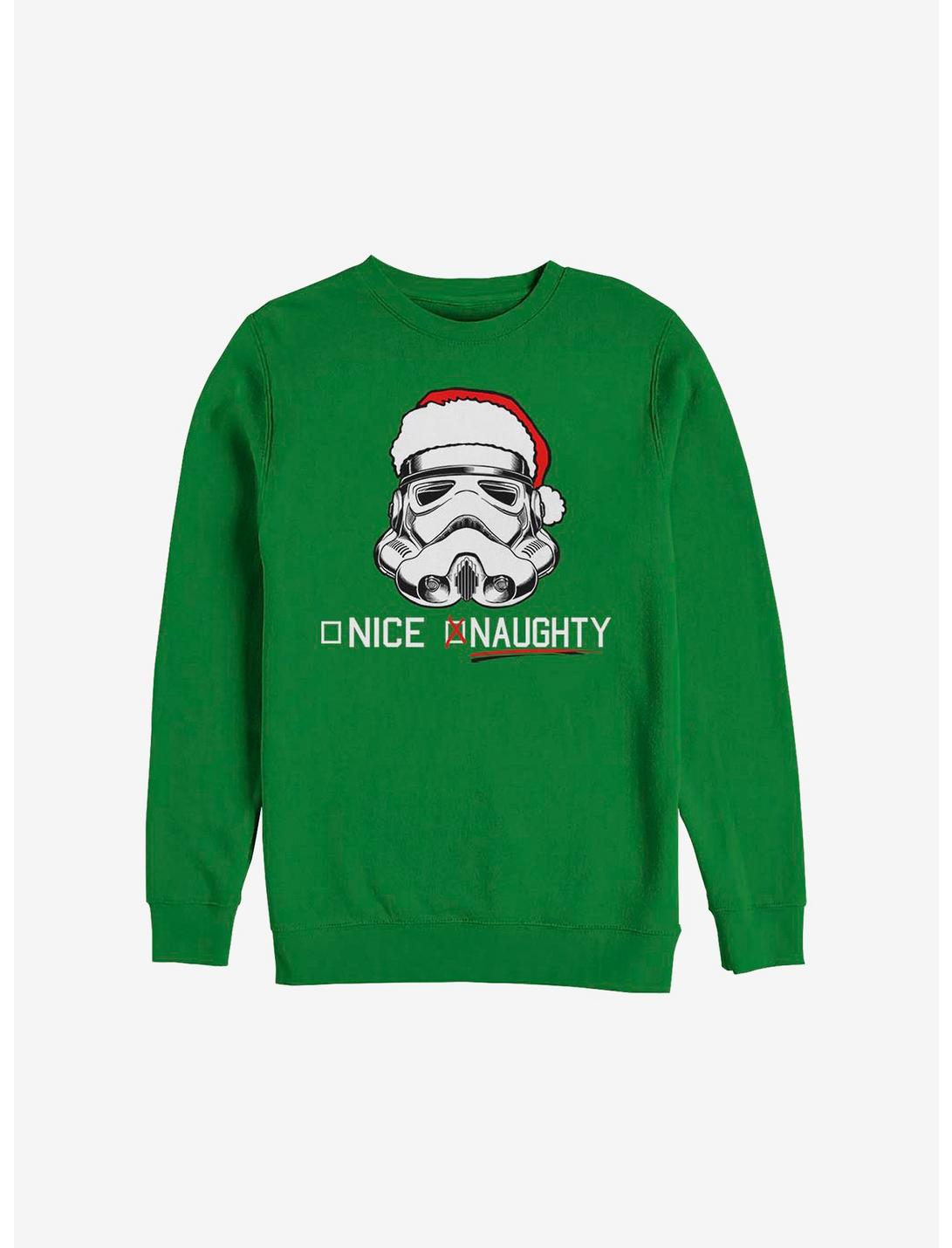 Star Wars Trooper List Holiday Sweatshirt, KELLY, hi-res