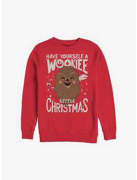 Star Wars Wookiee Christmas Sweatshirt, RED, hi-res
