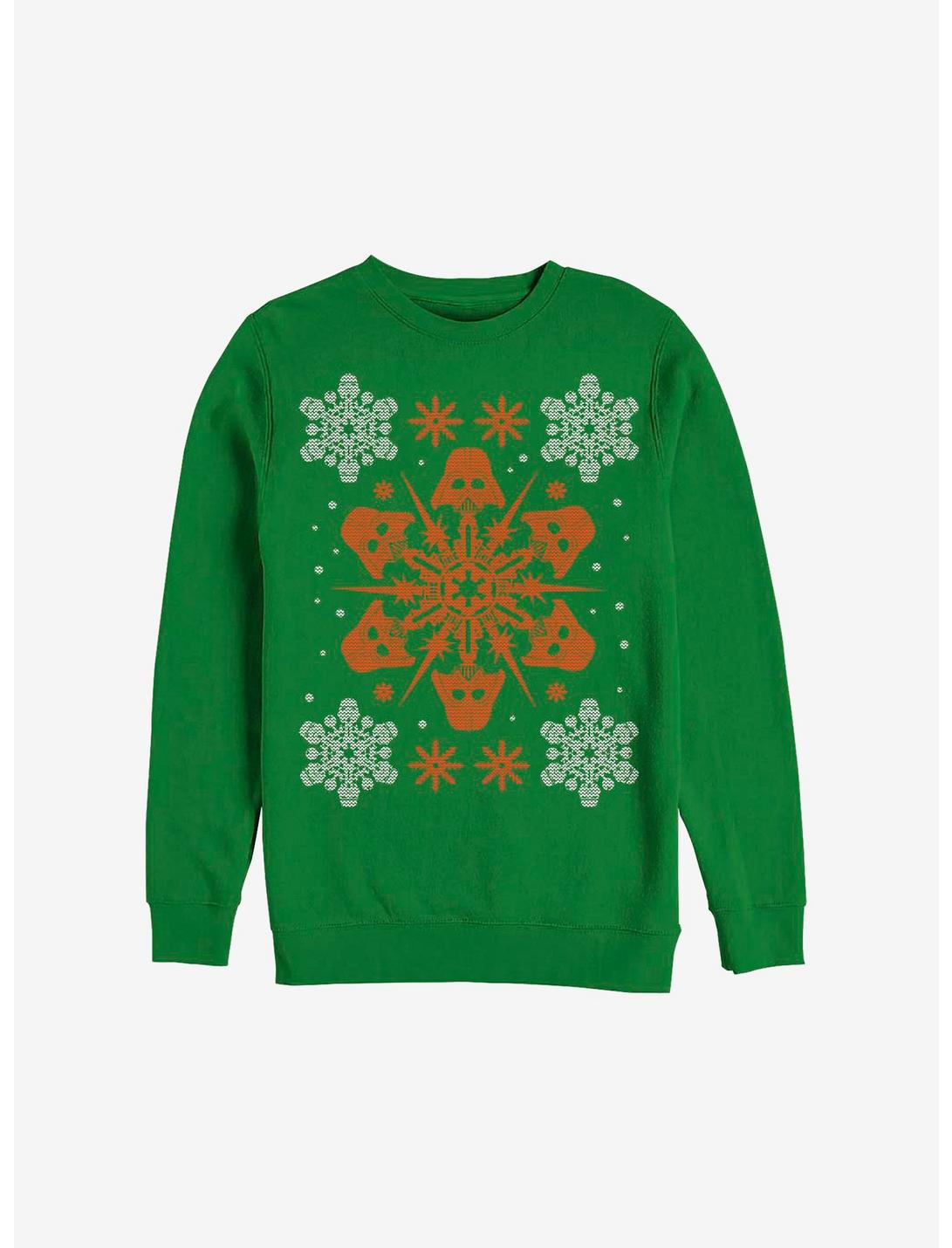 Star Wars Vader Holiday Christmas Print Sweatshirt, KELLY, hi-res