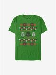 Star Wars Fine Strikes Christmas Pattern T-Shirt, KELLY, hi-res