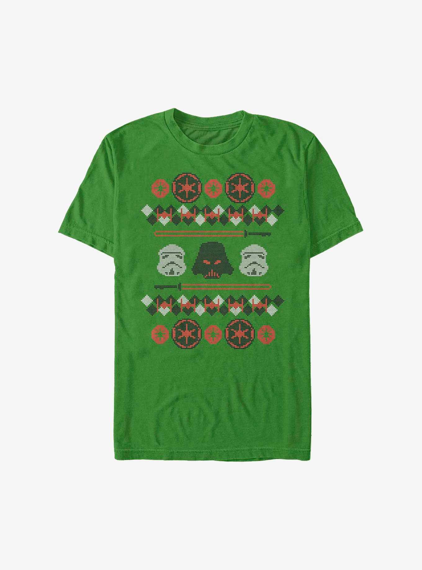 Star Wars Fine Strikes Christmas Pattern T-Shirt, , hi-res