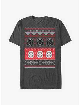 Star Wars Holiday Helmet Christmas Pattern T-Shirt, , hi-res