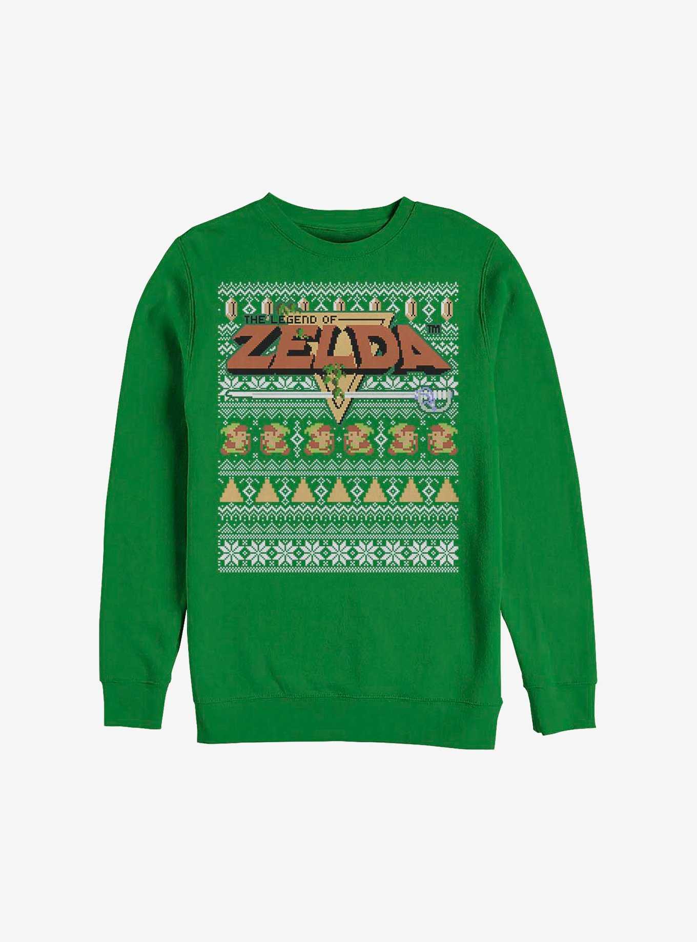 Nintendo The Legend Of Zelda Tight Forces Ugly Christmas Sweater Sweatshirt, , hi-res