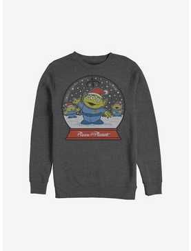 Disney Pixar Toy Story Aliens Snow Globe Holiday Sweatshirt, , hi-res
