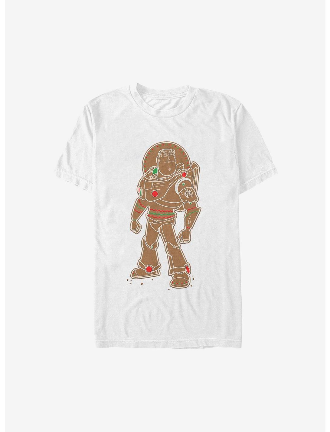 Disney Pixar Toy Story Gingerbread Buzz Holiday T-Shirt, WHITE, hi-res