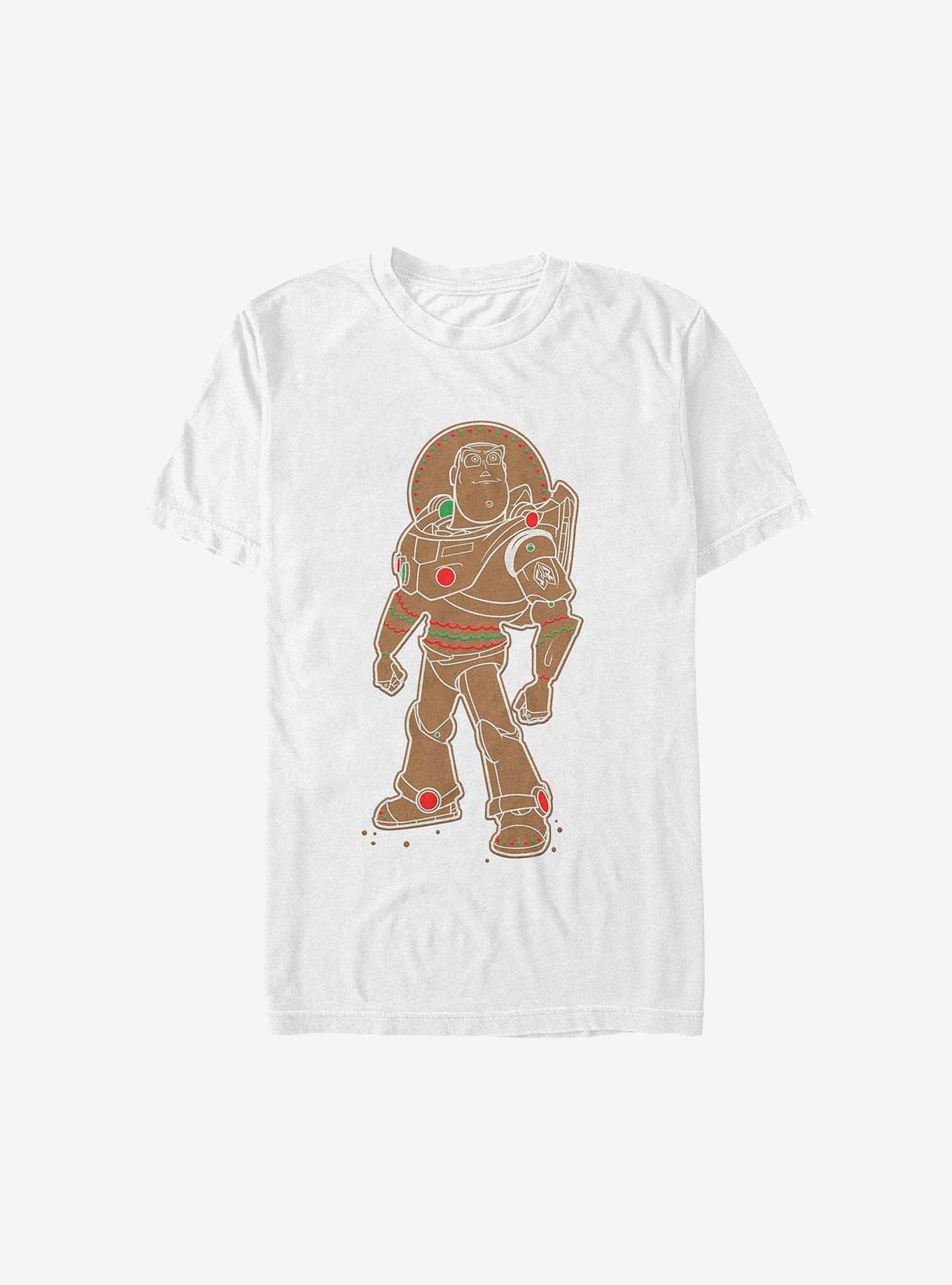 Disney Pixar Toy Story Gingerbread Buzz Holiday T-Shirt, WHITE, hi-res