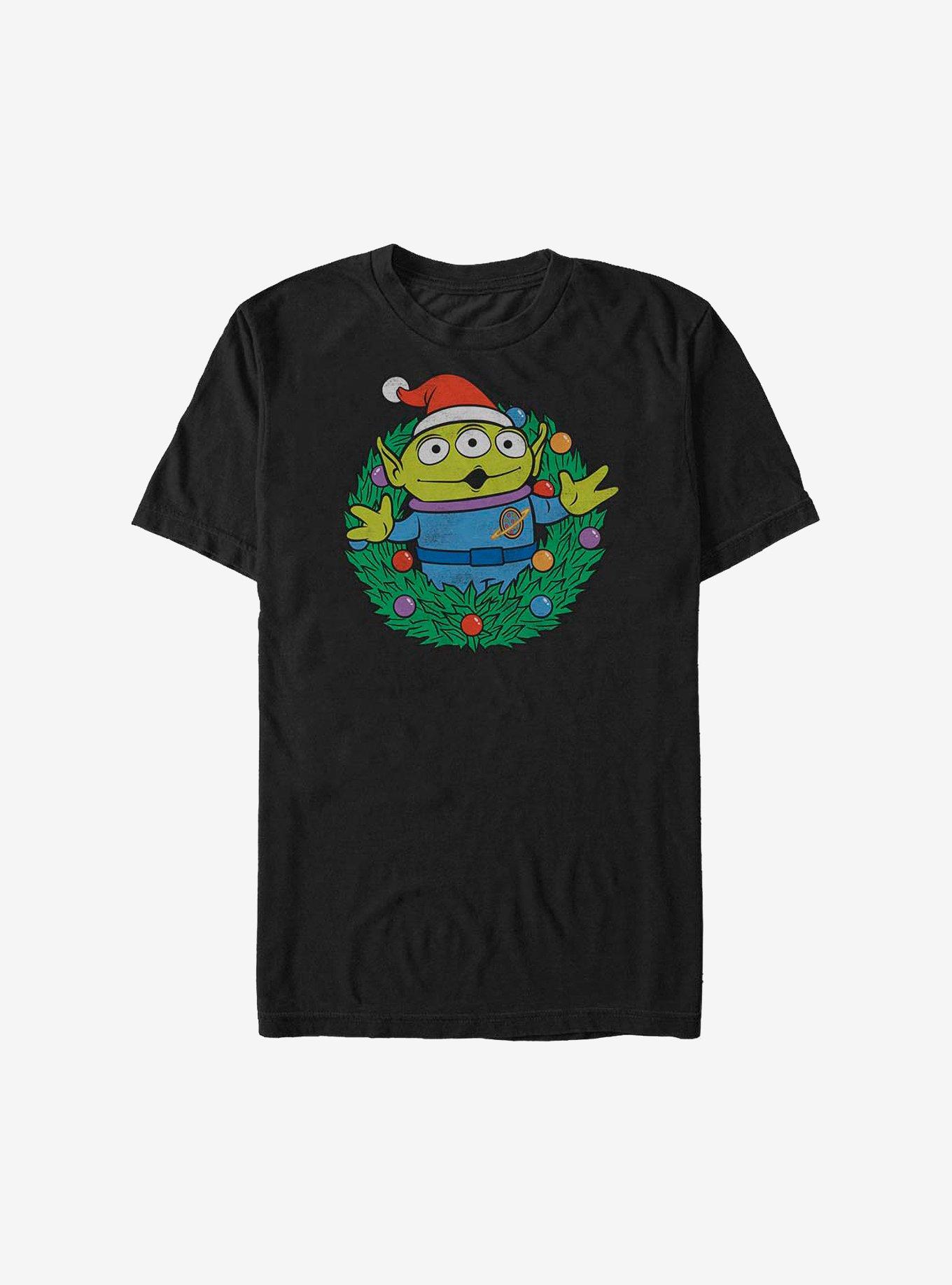 Disney Pixar Toy Story Holiday Greetings T-Shirt, BLACK, hi-res