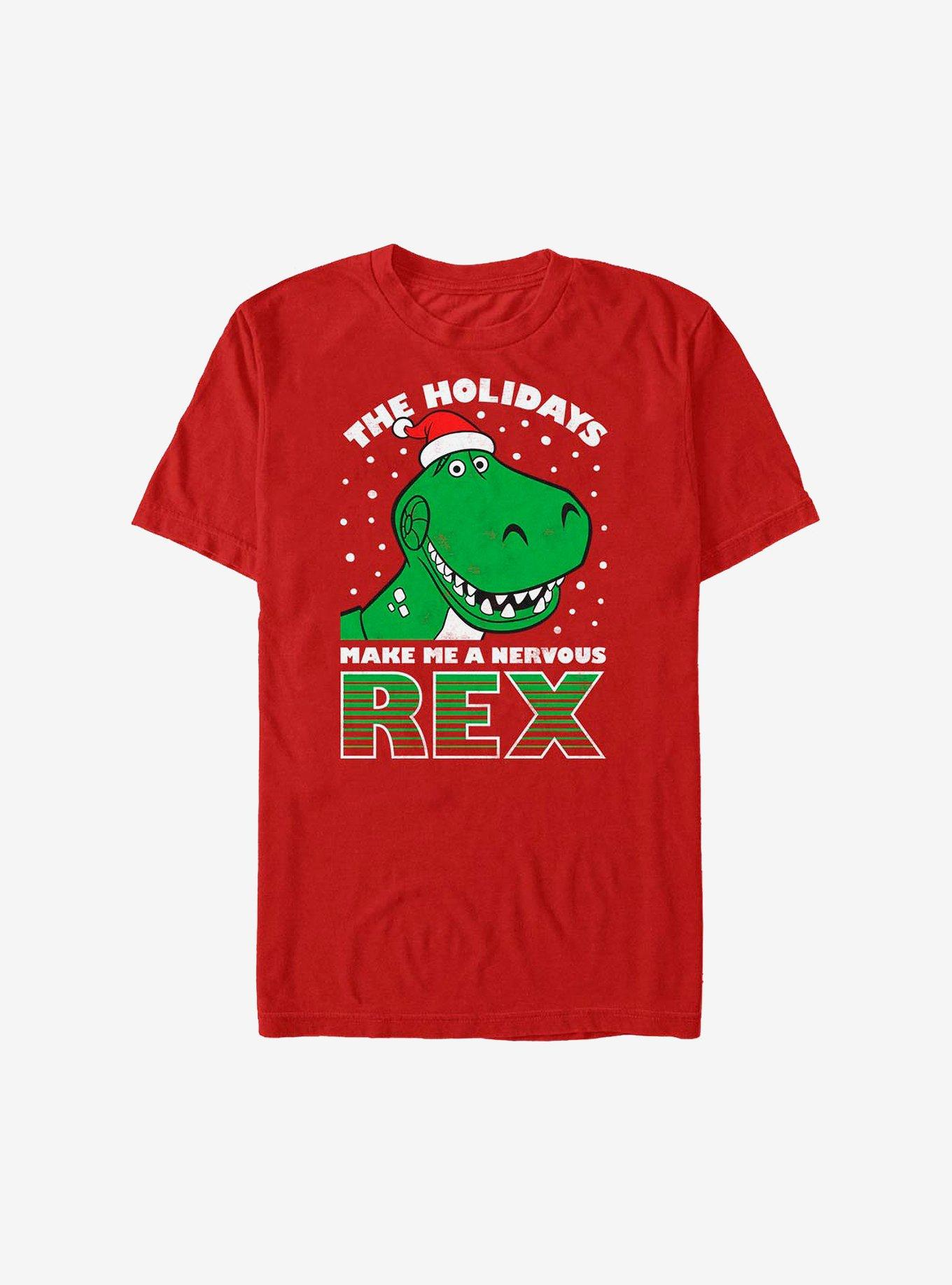Disney Pixar Toy Story Holiday Rex T-Shirt