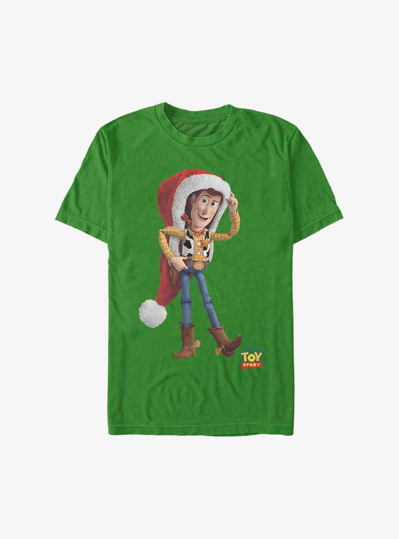 Disney Pixar Toy Story Toy Santa Hat Holiday T-Shirt, , hi-res