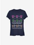 Marvel Avengers Sweater Christmas Girls T-Shirt, NAVY, hi-res