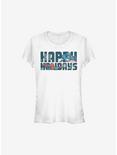 Marvel Avengers Happiest Of Holidays Girls T-Shirt, WHITE, hi-res