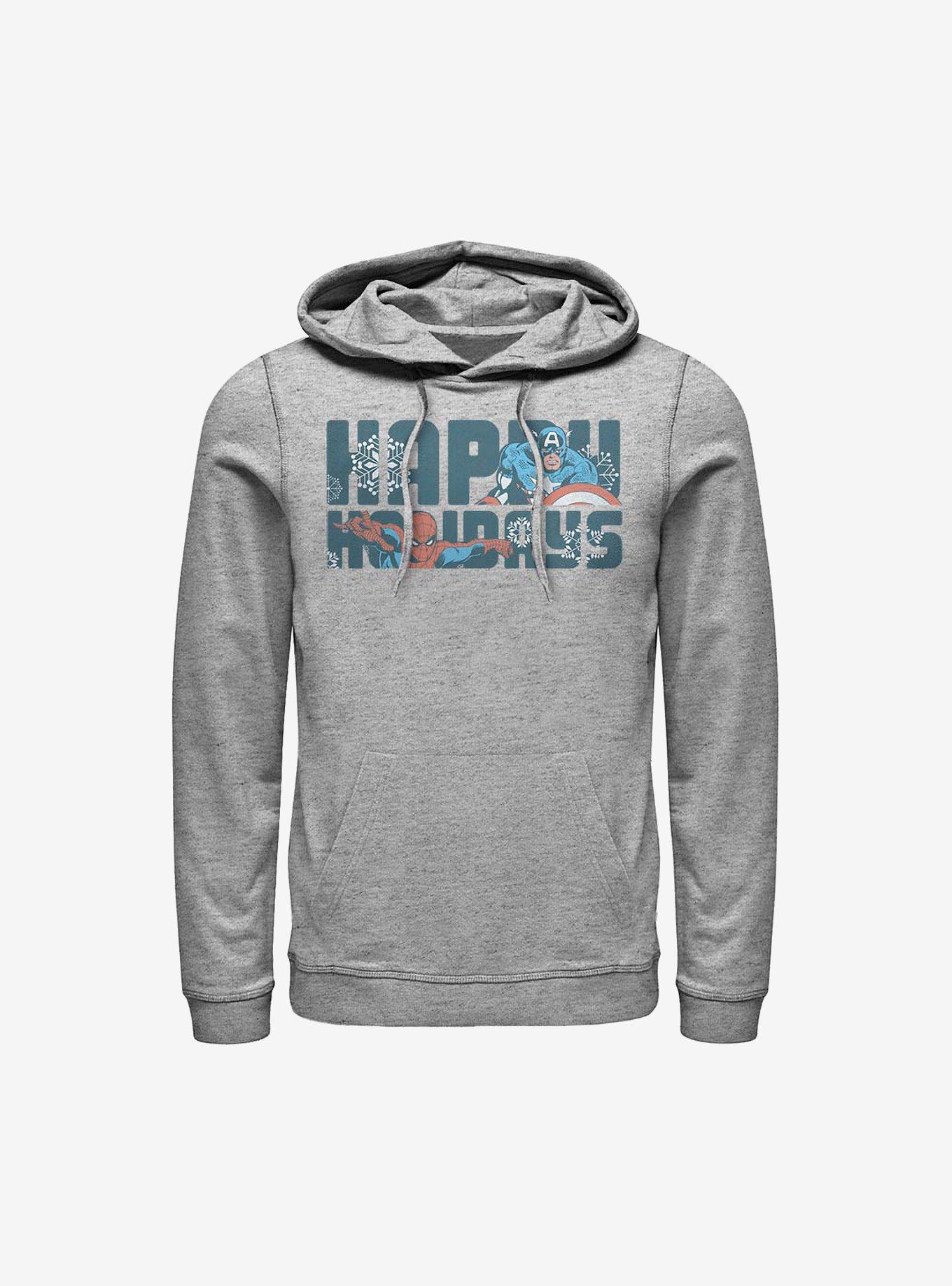 Marvel Avengers Happiest Of Holidays Hoodie