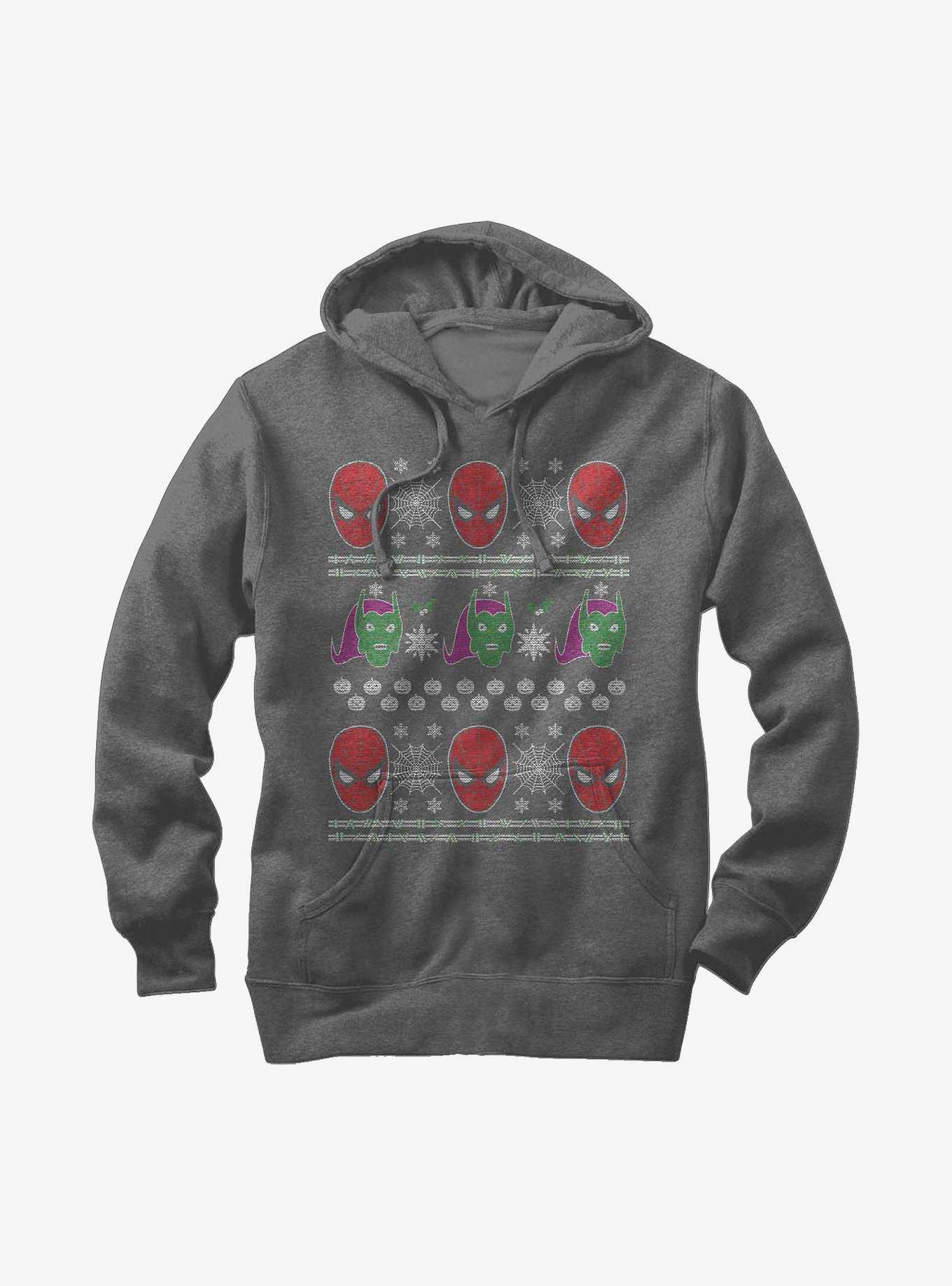 Marvel Avengers Spider-Man Ugly Christmas Sweater Hoodie, , hi-res